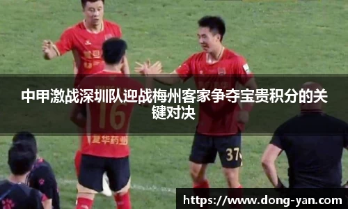 中甲激战深圳队迎战梅州客家争夺宝贵积分的关键对决