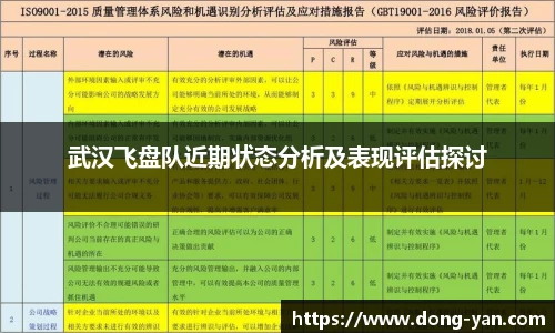 武汉飞盘队近期状态分析及表现评估探讨
