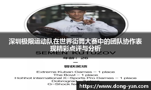 深圳极限运动队在世界街舞大赛中的团队协作表现精彩点评与分析